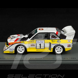 Audi Sport Quattro S1 E2 n° 1 Rallye Manx International 1985 1/43 Spark S7897