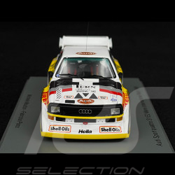 Audi Sport Quattro S1 E2 n° 1 Rally Manx International 1985 1/43 Spark S7897