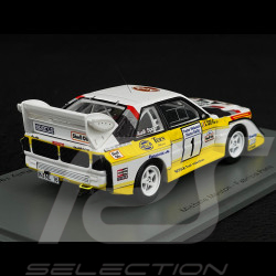 Audi Sport Quattro S1 E2 n° 1 Rally Manx International 1985 1/43 Spark S7897