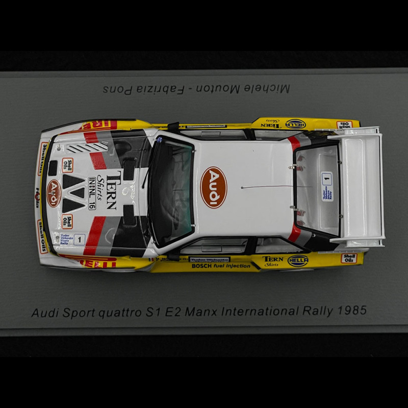 Audi Sport Quattro S1 E2 n° 1 Rally Manx International 1985 1/43 Spark ...