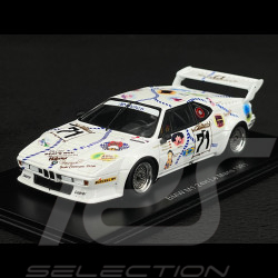 BMW M1 n° 71 24h Le Mans 1981 1/43 Spark S6404