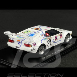 BMW M1 n° 71 24h Le Mans 1981 1/43 Spark S6404