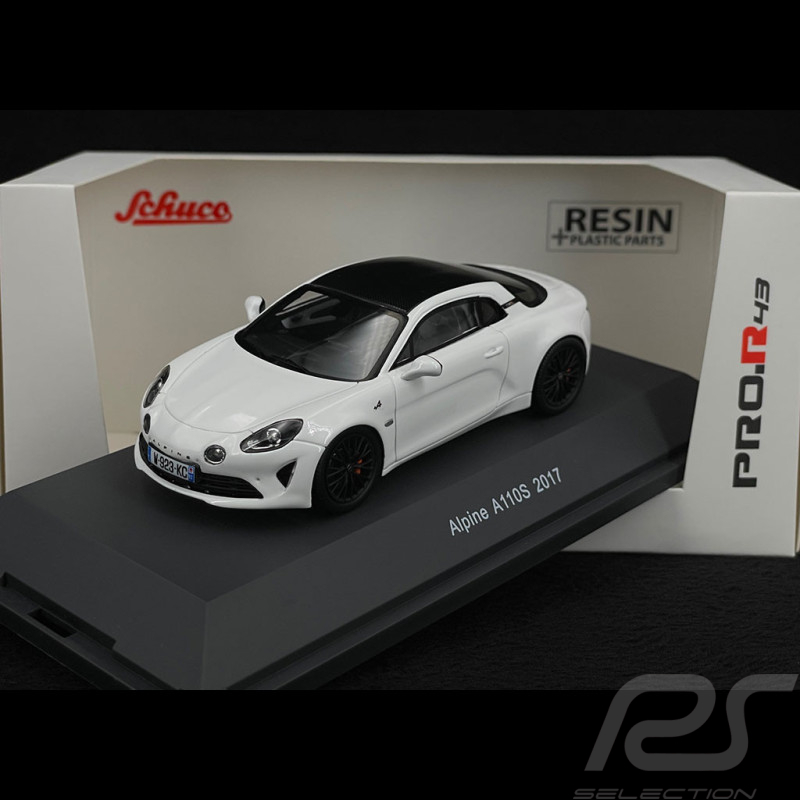 Alpine A110S 2017 White 1/43 Schuco 450928400