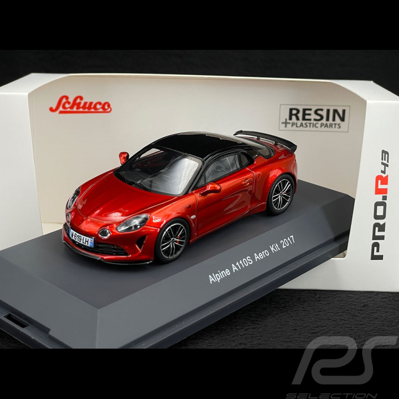 Alpine A110S Aero Kit 2017 Red 1/43 Schuco 450928500