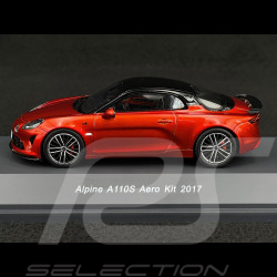 Alpine A110S Aero Kit 2017 Red 1/43 Schuco 450928500