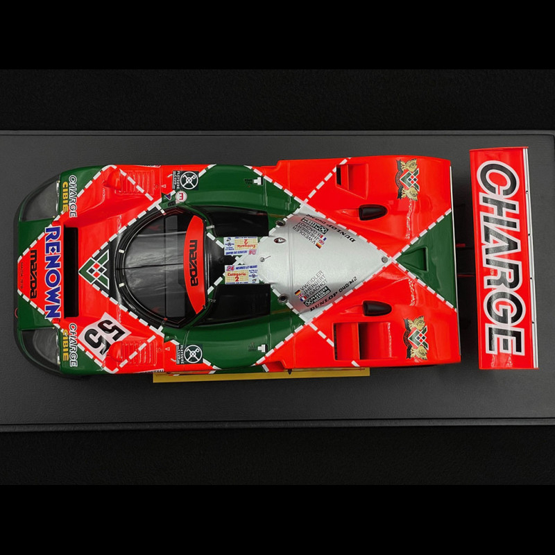 Mazda 787B N°18 - 6e Aux 24 Heures Du Mans 1991 - Spark 1/43 - Blanc