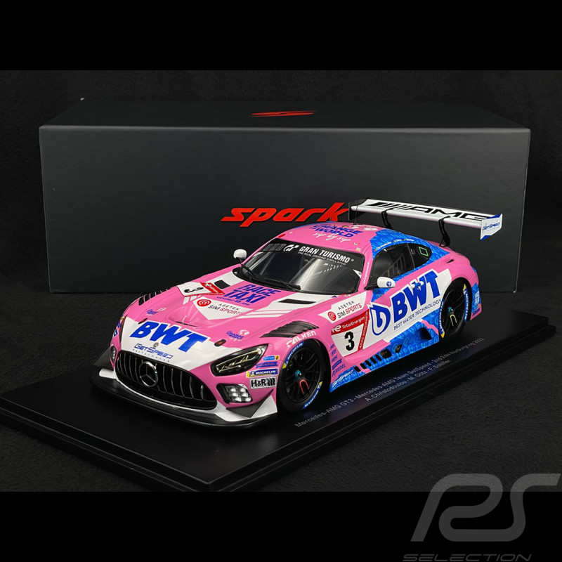 Mercedes-Benz AMG GT3 n° 3 2ème 24h Nürburgring 2022 Getspeed BWT 1/18 Spark 18SG058