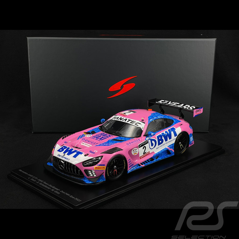 Mercedes-Benz AMG GT3 n° 2 Platz 2. Spa 2022 Getspeed BWT 1/18 Spark 18SB051