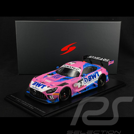 Mercedes-Benz AMG GT3 n° 2 2ème 24h Spa 2022 Getspeed BWT 1/18 Spark 18SB051