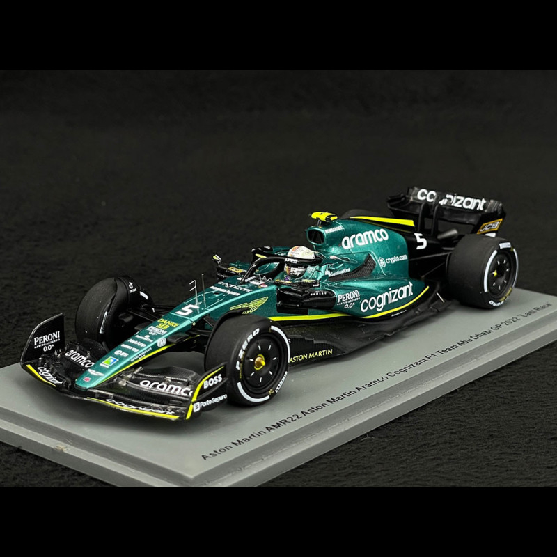 Modellino F1 Spark 1/43 Aston Martin AMR22 Last F1 Race S.Vettel Abu Dhabi  | Motorsport Maranello Store