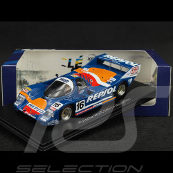 Porsche 962 C n° 16 24h Le Mans 1991 Repsol 1/43 Spark S9886
