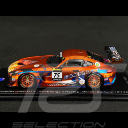 Mercedes AMG GT3 n° 75 Vainqueur 12h Bathurst 2022 SunEnergy1 1/43 Spark AS060