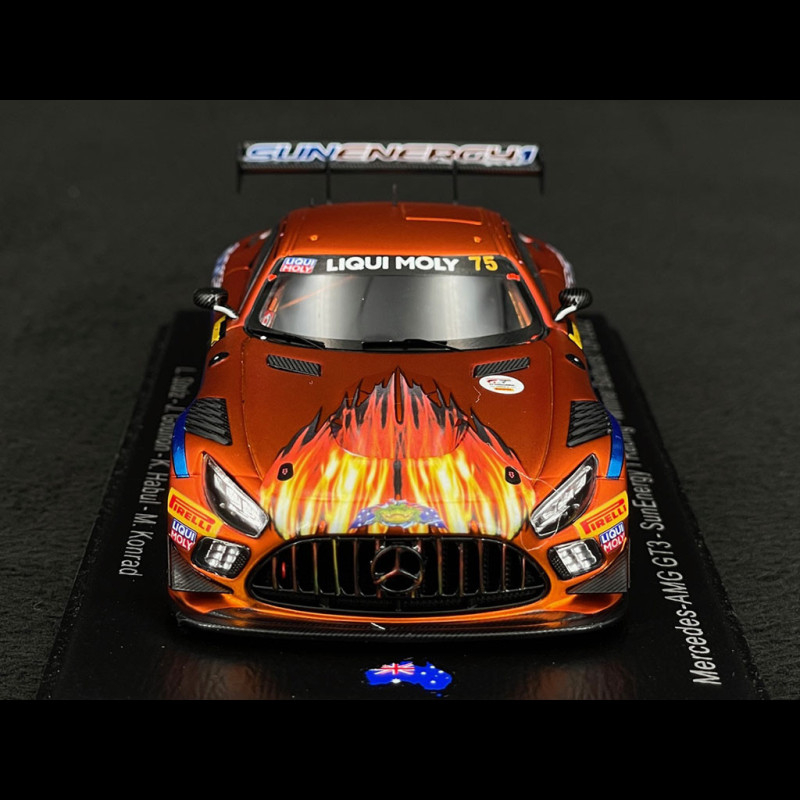 Mercedes AMG GT3 n° 75 Winner 12h Bathurst 2022 SunEnergy1 1/43 Spark AS060