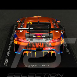 Mercedes AMG GT3 n° 75 Winner 12h Bathurst 2022 SunEnergy1 1/43 Spark AS060