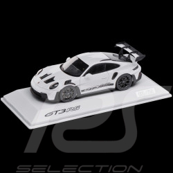 Porsche 911 GT3 RS Type 992 2023 Weiß / Schwarze Streifen 1/43 Spark WAP0202750RPLP