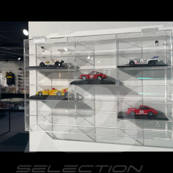 Wall Display Case for Diecast 18 Models Spark / Minichamps 1/43 Premium