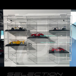 Wall Display Case for Diecast 18 Models Spark / Minichamps 1/43 Premium