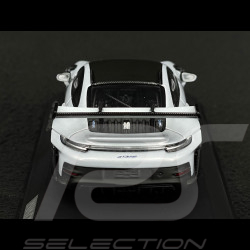 Porsche 911 GT3 RS Type 992 2023 Eisgraumetallic / Indigoblaue Streifen 1/43 Spark WAP0201530P002