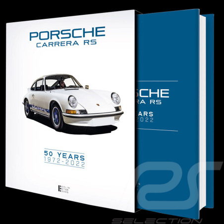 Book Porsche Carrera RS 50 Years 1972-2022 - Blue Edition