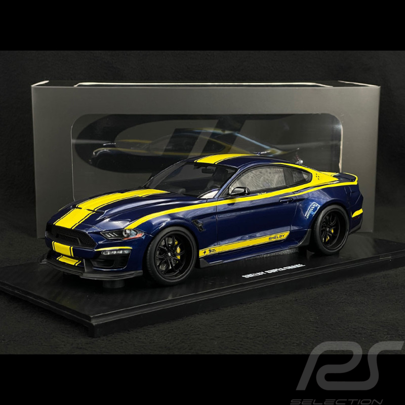 Ford Shelby Mustang SuperSnake Blue Hornet 2021 Blau / Gelb 1/18 GT Spirit GT871