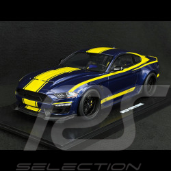 Ford Shelby Mustang SuperSnake Blue Hornet 2021 Blue / Yellow 1/18 GT Spirit GT871