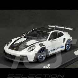 RAR 911 Besondere Nummer Porsche 911 GT3 RS Type 992 2023 Eisgraumetallic / Indigoblaue Streifen  1/43 Spark WAP0201530P002
