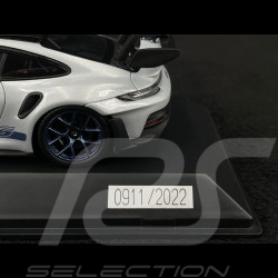 RAR 911 Besondere Nummer Porsche 911 GT3 RS Type 992 2023 Eisgraumetallic / Indigoblaue Streifen  1/43 Spark WAP0201530P002