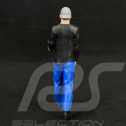 Figur Mechaniker in der Getränk Pause Diorama 1/18 Premium 18002