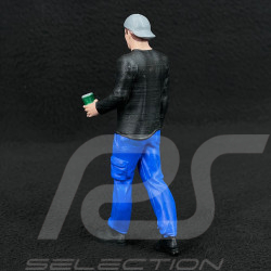 Figurine mechanic on drink break Diorama 1/18 Premium 18002