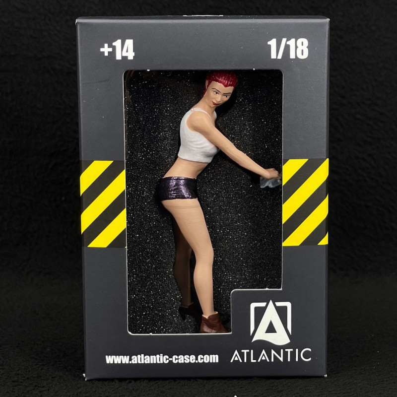 Figurine 1/18 Fille Chiara Non Peinte - Pour Diorama CMR, Autoart, Minichamps, Norev - Résine