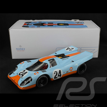 Porsche 917 K n° 24 Winner 1000km de Spa 1970 JWA Gulf 1/12 Norev 127508