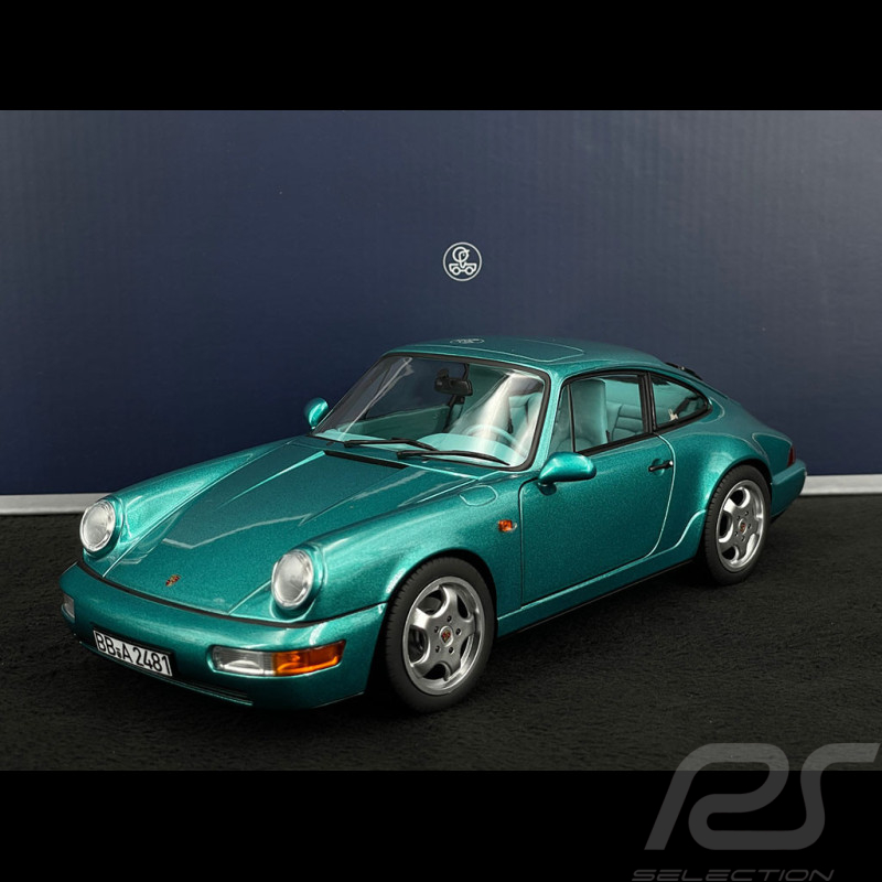 Porsche 911 Carrera 2 1992 Type 964 Vert Wimbledon 1/18 Norev 187329