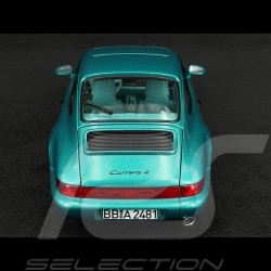 Porsche 911 Carrera 2 1992 Type 964 Wimbledon green 1/18 Norev 187329