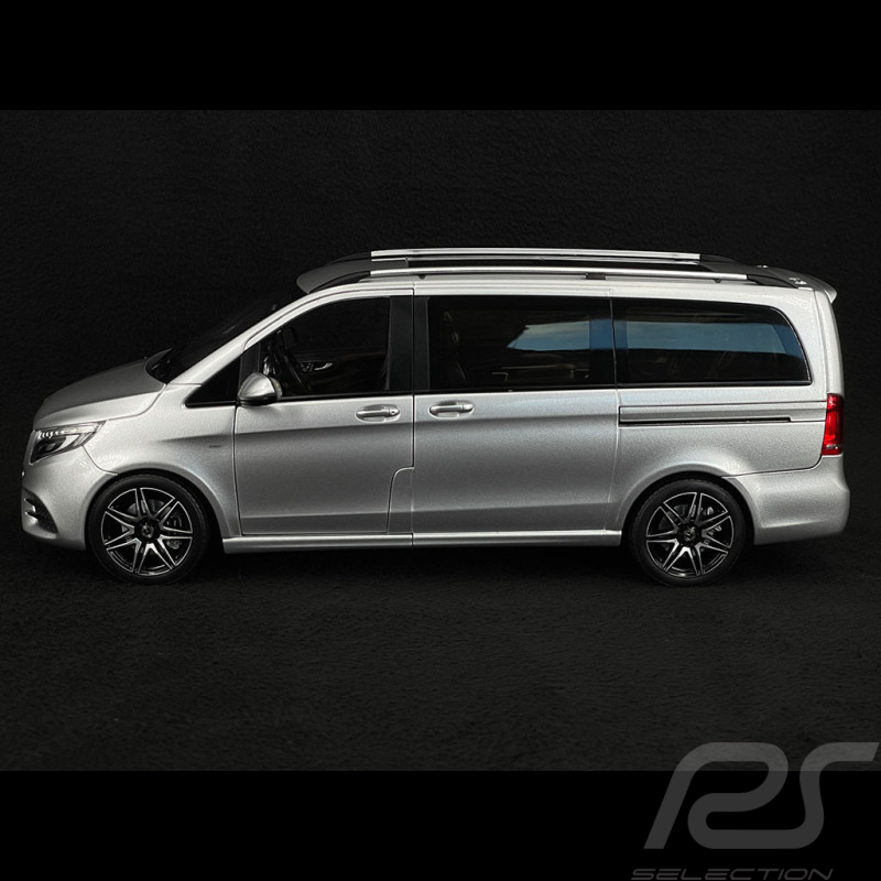 Mercedes Classe V AMG Line 2018 Silbergrau metallic 1/18 Norev 183871