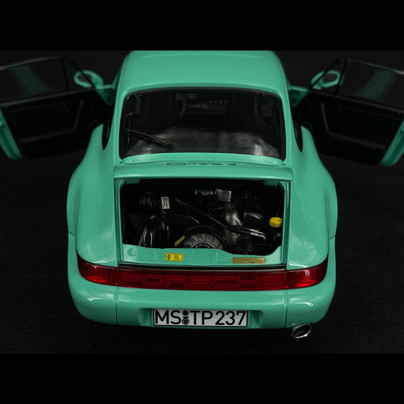 Porsche 911 (964) Carrera RS – Miniature Car.tima 1/18, Vert Menthe