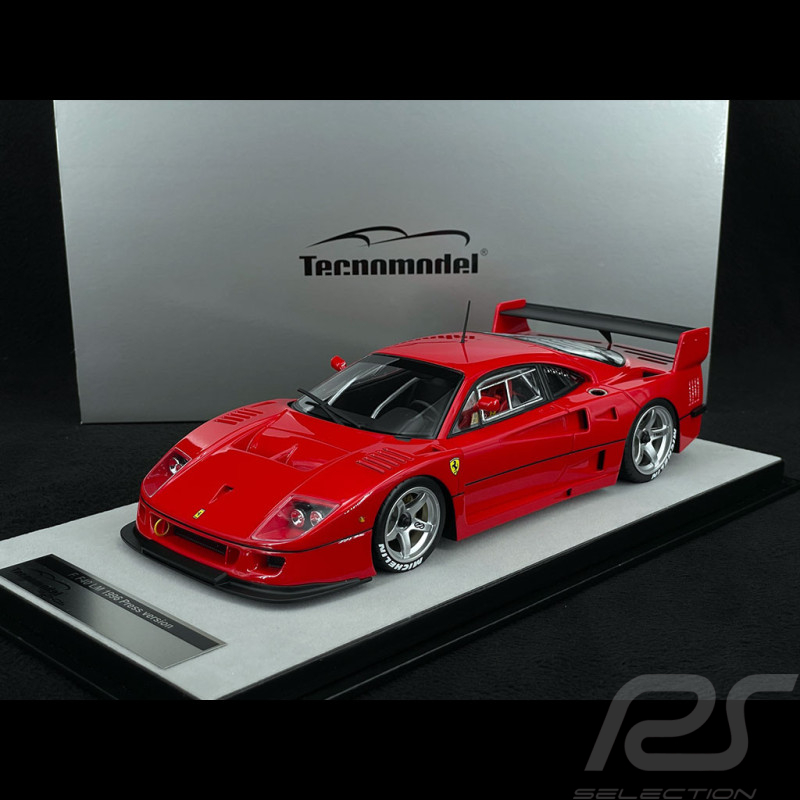 Ferrari F40 GTE Press Version 1996 Rosso Corsa Red 1/18 Tecnomodel TM18-286E