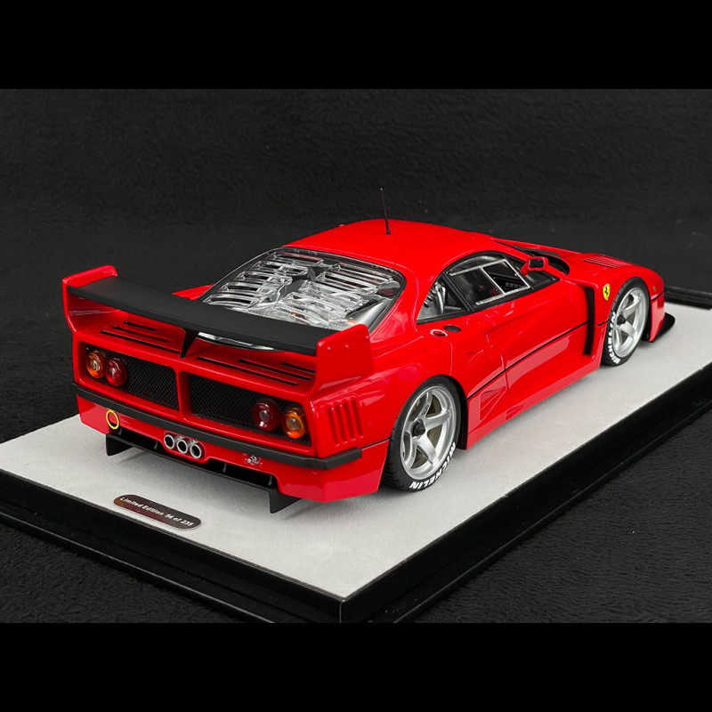Ferrari F40 GTE Press Version 1996 Rosso Corsa Red 1/18 Tecnomodel