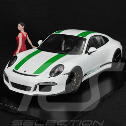 Figurine girl in short dress Diorama 1/18 Premium 18012