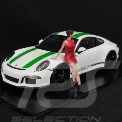 Figur Mädchen im kurzen Kleid Diorama 1/18 Premium 18012