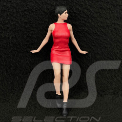 Figur Mädchen im kurzen Kleid Diorama 1/18 Premium 18012