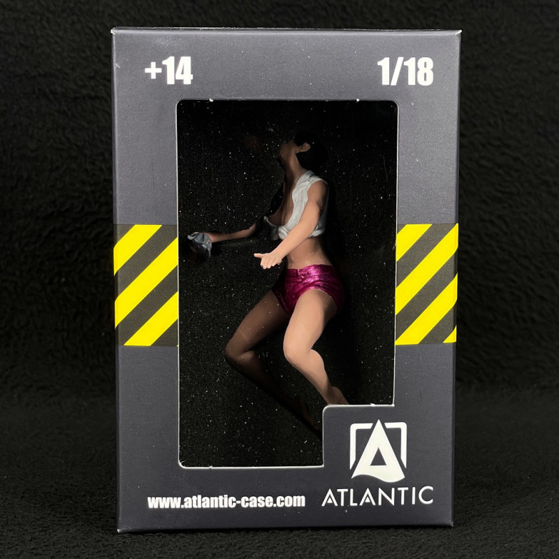 FIGURINE 1/18 Miss Tuning Vroom Non Peint Minichamps Norev Cmr Gt
