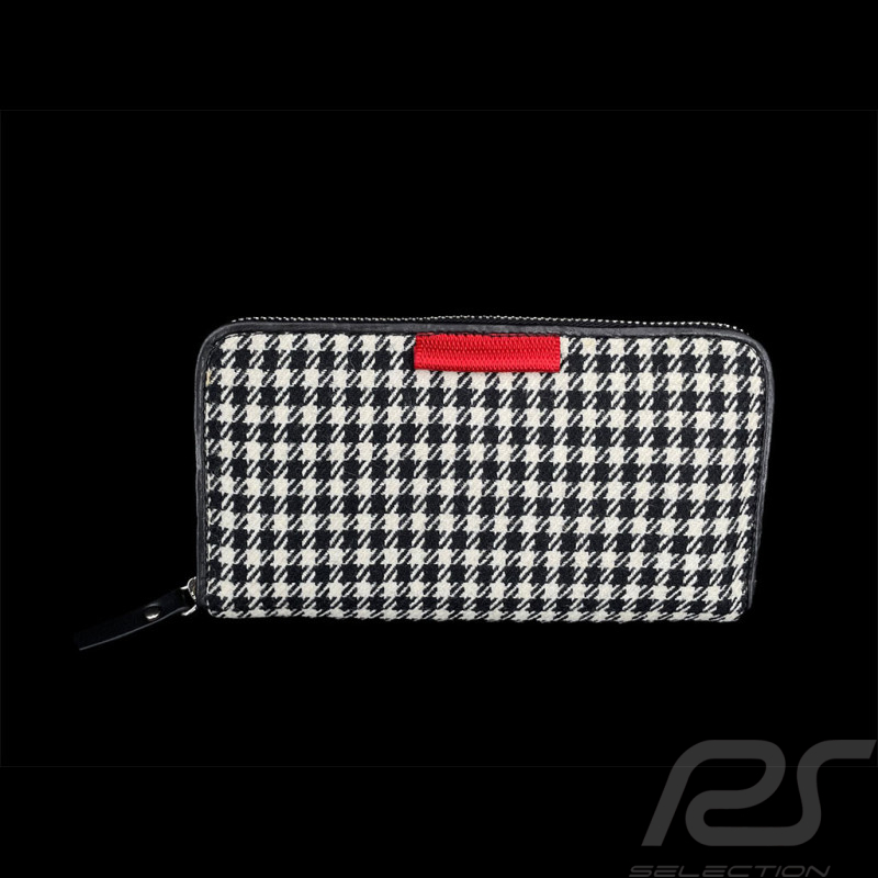 Portefeuille porte-monnaie 911 classic pied de poule pepita / vinyl