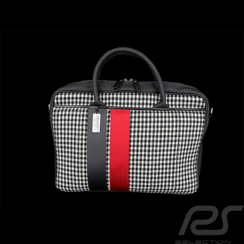 Laptop / computer bag 911 classic Pepita / vinyl Basketweave