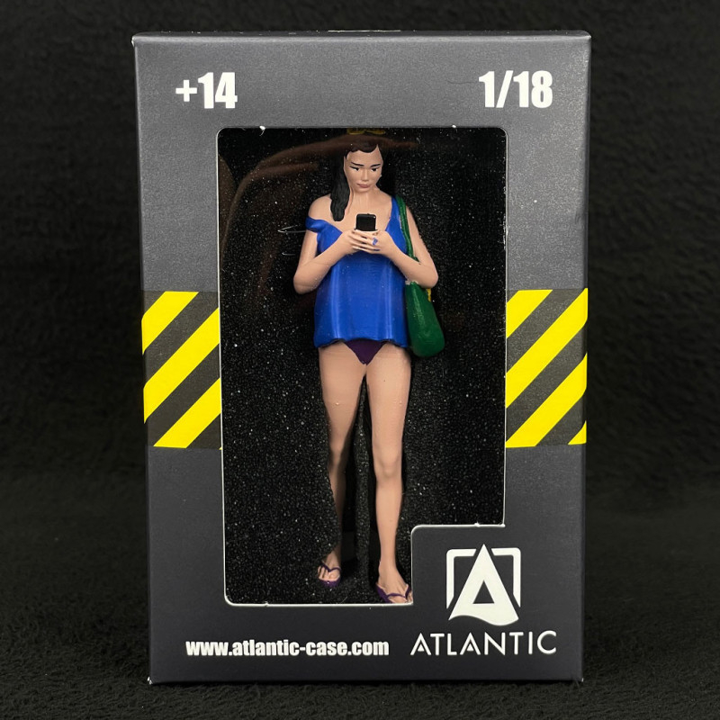 Figurine Fille En Bikini Noir été - Échelle 1/64, Résine, Thème Batman, âge 17+