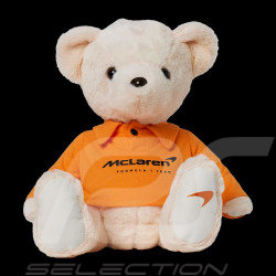 Peluche McLaren Ours Finborough Mascotte F1 Norris Ricciardo Papaya Orange