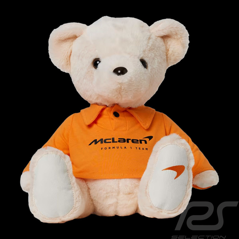 McLaren Teddy Bear Finborough F1 Mascot Norris Ricciardo Papaya Orange