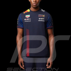 T-shirt Red Bull Racing F1 Grand Prix Verstappen Perez Bleu nuit TM2644 - Homme