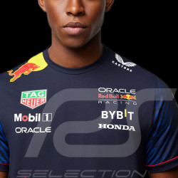 T-shirt Red Bull Racing F1 Grand Prix Verstappen Perez Bleu nuit TM2644 - Homme