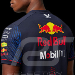 T-shirt Red Bull Racing F1 Grand Prix Verstappen Perez Bleu nuit TM2644 - Homme