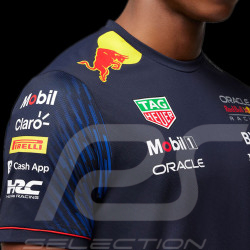 T-shirt Red Bull Racing F1 Grand Prix Verstappen Perez Bleu nuit TM2644 - Homme